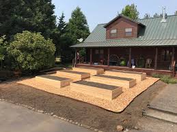 The wood chips can also help to keep the soil warmer as well as absorb water and slow down the evaporation process. Woodchip Mulch Portland Edible Gardens Raised Garden Beds Edible Landscaping And Vegetable Garden Help In Portland Or