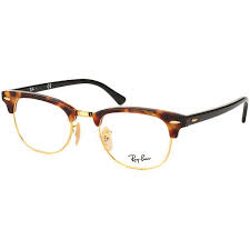 Black And Gold Ray Bans Eyeglasses Ray Ban Clubmaster Plastic Eyeglasses 392731805 Glasses Fashion Women Ray Bans Ray Ban Clubmaster