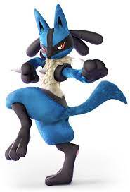 Lucario has two types, fighting and steel. Lucario Super Mario Wiki The Mario Encyclopedia