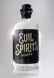 Evil Spirits Vodka Lovely Package Vodka Packaging Vodka Alcohol Packaging