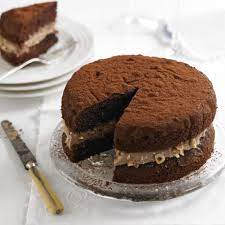 Chocolate And Hazelnut Victoria Sandwich Recipe Baking Recipes Dessert Recipes Cake Recipes