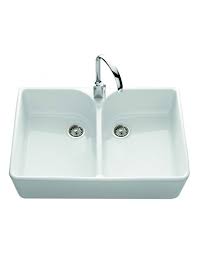 Shopping online for a farmhouse sink is an extremely time consuming and painful process. 63329001 Villeroy Boch Farmhouse 80 Double Bowl Apron Front Sink White Ceramic