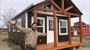 Finished Shed To House And More Lone Star Youtube Backyard Guest Houses Guest House Shed Shed To Tiny House