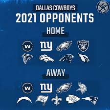The 2021 nfl schedule was released wednesday evening, with the defending super bowl champion buccaneers and cowboys kicking off the season on thursday, sept. Nfl Owners Approve 17 Game Season Starting In 2021 Dallas Cowboys To Visit New England Patriots Blogging The Boys