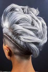 Changing hair color can change your appearance without having to cut hair. 33 Short Grey Hair Cuts And Styles Lovehairstyles Com