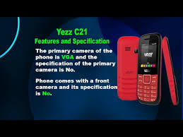 Yezz Classic C23A full specifications ...