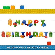 ( 3.0 ) out of 5 stars 1 ratings , based on 1 reviews current price $25.75 $ 25. Party Propz Lego Theme Birthday Banner For Lego Birthday Supplies Or Lego Theme Party Decorations Amazon In Toys Games