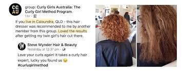 Rania is here to help you understand and style your curls, so you can fall in love with them again. Steve Wynder Best Hair Salon Caloundra Sunshine Coast