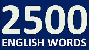 The number 2500 is written two thousand five hundred. 2500 English Words For Speaking English Fluently How To Learn English Speaking Easily Youtube