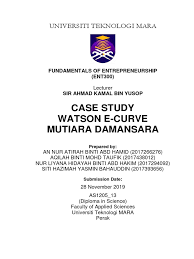 Hitting your word count or getting the correct solution is only half the job. Case Study Ent300 Retail Strategic Management