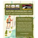Free Nature Journaling Hike in Water Canyon