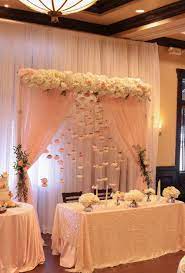 Fabric treatments can be used to create an attractive focal point behind the head table , a wedding backdrop, a dramatic ceremony structure at your event. 110 Wedding Backdrop Ideas In 2021 Wedding Backdrop Backdrops Wedding
