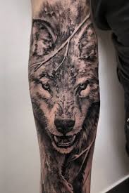 Black And Grey Wolf Tattoo Black And Grey Wolf Sleeve Tattoo Realistic Wolf Tattoo For Men Made By John Hudic In France Black Fran Wolf Tattoo Sleeve Wolf Tattoos Men Wolf Sleeve