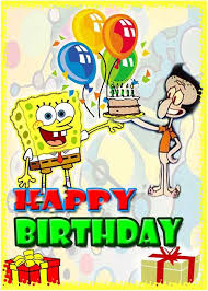 Code for 20% off zenni glasses inspired by free guy. Spongebob Printable Birthday Cards Printbirthday Cards