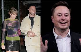 JUST IN: NFL superstar Travis Kelce Claps Back at Elon Musk for his Tacky Comments on giving Taylor Swift a child: ''KEEP OFF MY GIRL! Money Can't Buy Sense, You Just Proved