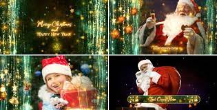 Christmas After Effects Broadcast New Year Holidays