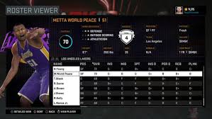 The Real 2k Insider Los Angeles Lakers Nba 2k16 Ratings 9