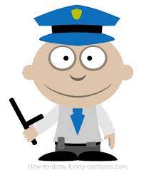 Today's lesson is perfect for younger artists! Drawing A Policeman Cartoon