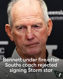 The South Sydney Rabbitohs coach was offered one of the Melbourne Storm's  best talents