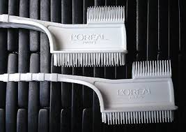Lowest price in 30 days. 2 Loreal Hair Color Applicator Comb Brush Reusable Double Sided White Plastic Loreal Hair Color Wooden Comb Cheap Hair Products