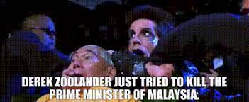 Der rebell ist der jugendverband der marxistisch leninistischen partei deutschlands mlpd. Yarn Derek Zoolander Just Tried To Kill The Prime Minister Of Malaysia Zoolander Video Gifs By Quotes 5adc3905 ç´—