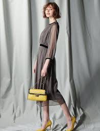 楊柳シフォンワンピース 592232 レディースファッション通販オットー オンラインショップ ファッション レディース ワンピース ワンピース レディース