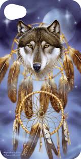 3d Case For Your Iphone 4 4s By Bookmark Trenz Wolf Dreamcatcher 26110 Amerikan Yerlisi Sanati Wolf Kurt