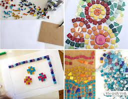Diy mosaic projects are really popular these days and here're a few creative diy mosaic ideas for the garden to follow. Mosaic Art For Beginners The Craft Train