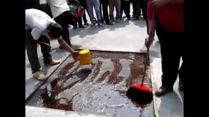 Pegawai jkr ditempatkan di pangkalan feri di sarawak bermula esok. Demo At Jabatan Kerja Raya Jkr Kelantan How To Use Patch Potholes With Promix Premix Cold Asphalt Youtube