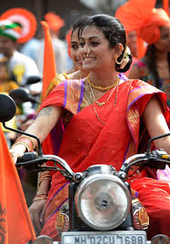 Maharashtrian New Year Gudi Padwa Celebrated Women Of India India Culture Indian Women
