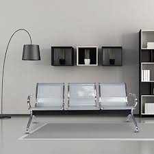 Homejoys 3 Seat Airport Reception Waiting Waiting Chair Office Salon Barber Hall Ban Office Reception Furniture Reception Waiting Chairs Salon Reception Chairs