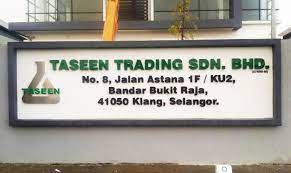 We do every means to satisfy our customers. Taseen Trading Sdn Bhd
