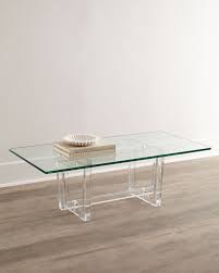 Interlude Home Aldon Acrylic Coffee Table Acrylic Coffee Table Coffee Table Cube Furniture