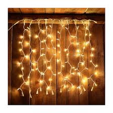 String Light Curtain Warm Light 100 Jumbo Led Extendable Online Sales On Holyart Com