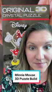 Disney Crystal Puzzles Minnie and Mickey