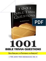 What is the first book in the bible? 1001 Bible Trivia Questions V1 03 Pdf Jacob David