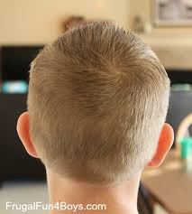 (this will not be the case if you use a clipper on the sides and back instructions on that later) for my cuts on my son i just cut the sides and back with scissors. How To Do A Boy S Haircut With Clippers Frugal Fun For Boys And Girls