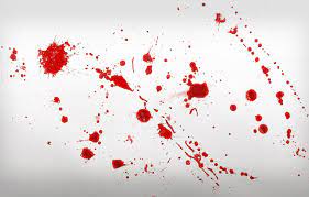 Blood splash with droplets over white background. Wallpaper Squirt Blood Blood Splatter Complete Peace Of Mind Images For Desktop Section Raznoe Download
