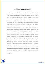 There are several rules that you need to follow in making a speech. 6 Acknowledgement Sample For Project Report Example Acknowledgement For Project Acknowledgement Sample Sample Resume Templates