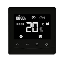 Max 16A Load Electric Floor Heating Room Thermostat