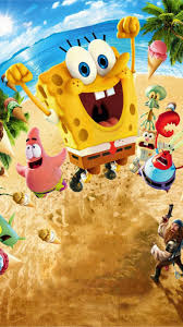  The Spongebob Movie Sponge Out Of Water 2015 Phone Wallpaper Moviemania Spongebob Wallpaper Cartoon Wallpaper Iphone Disney Phone Wallpaper