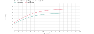 Growth Chart Labrador Male Labradorpuppyweightchart