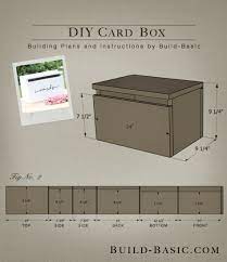 Apply wood glue to the bottom of the frame (14″ x 12″) and attach the plywood that you cut for the bottom with brad nails. Diy Card Box By Build Basic Project Opener Drawing Card Box Wedding Diy Card Box Wedding Wooden Card Box Wedding