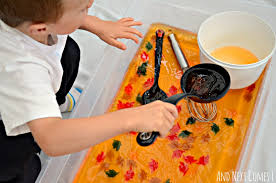 Know someone who could use this? Fall Leaves Sensory Bin With Water And Next Comes L Hyperlexia Resources
