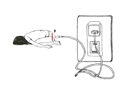 Low Battery Drawing Illustration Power Battery Illustration Brain Illustration Low Battery Illustration