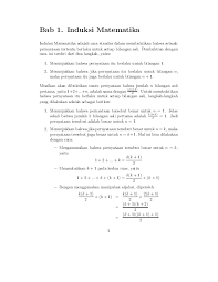 Maybe you would like to learn more about one of these? Pdf Bab 1 Induksi Matematika Arie Doc Academia Edu