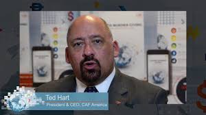 Ted Hart, President & CEO of CAF America, speaks at the Cross-Border Giving  book launch