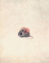 Mouse Art Print Animal Art Art Cute Drawings