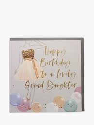 Make their experience even more meaningful by adding your favourite photos, custom text and choosing from one of our various card sizes. Belly Button Designs Lovely Granddaughter Birthday Card At John Lewis Partners