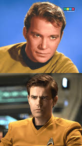 Image result for captain kirk throws finger